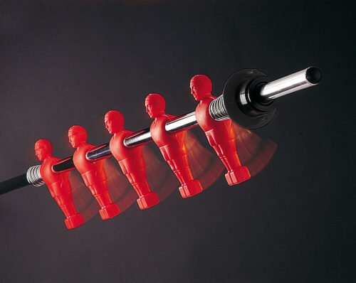 Calciobalilla OLYMPIC OUTDOOR con aste uscenti e gettoniera2