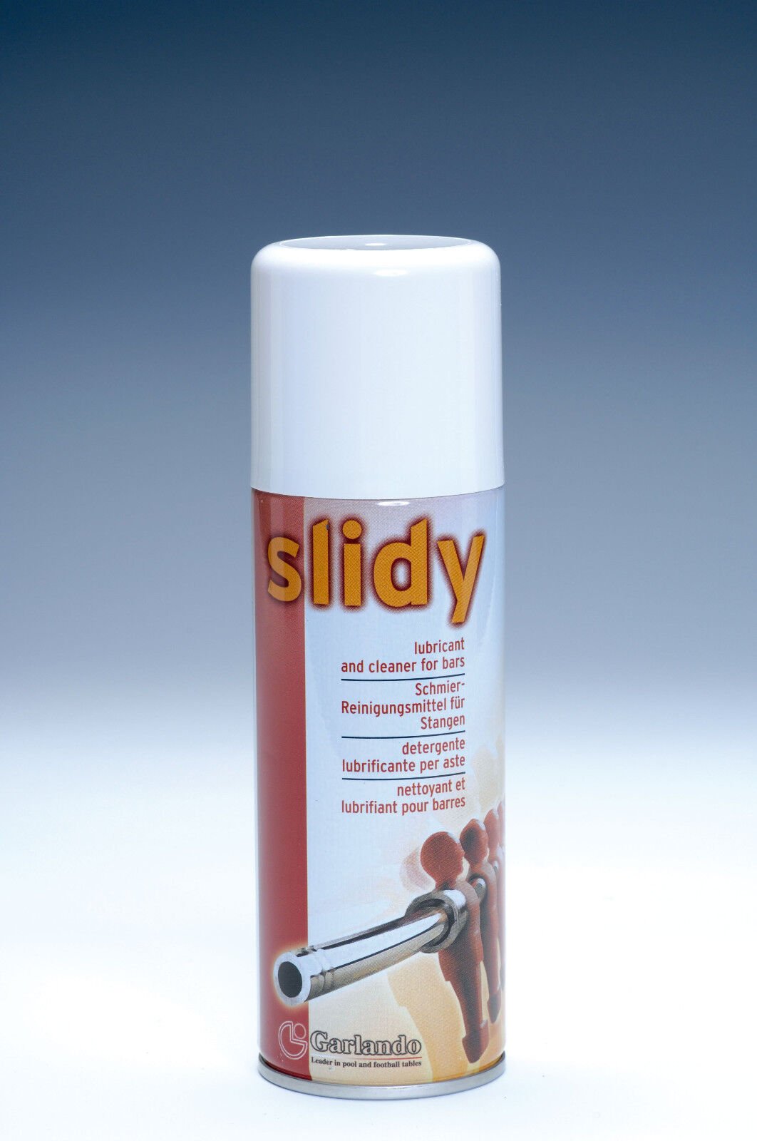 Spray lubrificante per aste calciobalilla SLIDY