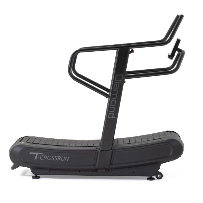 Tapis roulant Diamond Fitness t crossrun curvo professionale lato