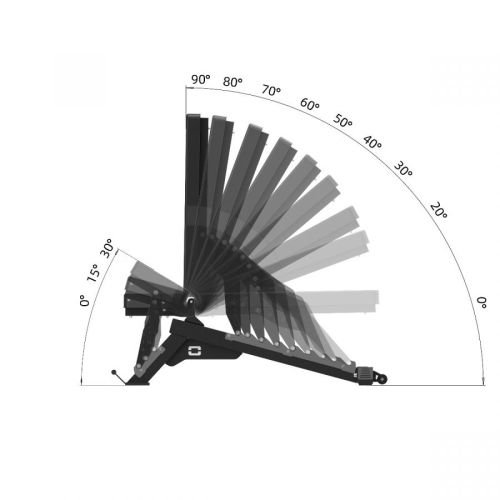 Panca regolabile Pro wbx 950 Toorx inclinazione