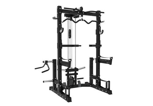 Power Rack con modulo lat pulley JKV74 jk fitness Vetical line accessori1