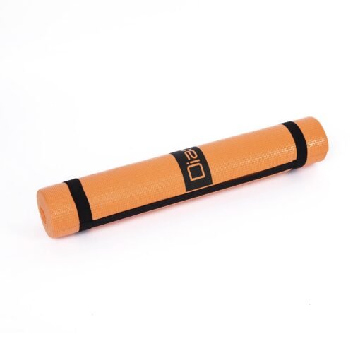 Tappetino arrotolabile YOGA Diamond ty2 arancio rotolo