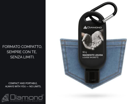 Magnesite liquida 50 ml con moschettone Gesso Liquido in tasca