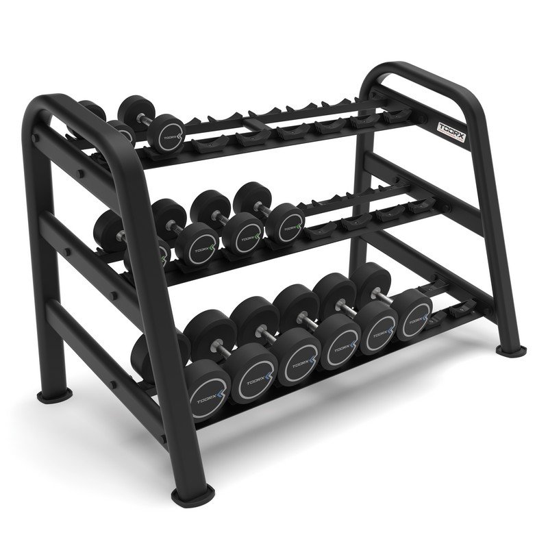 Rastrelliera per manubri tondi 3 ripiani pro RPMC 3