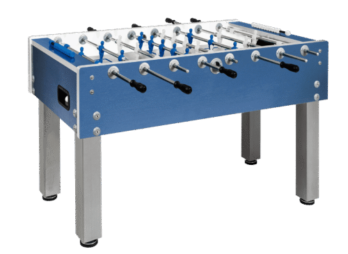 Calciobalilla G 500 WEATHERPROOF blu aste uscenti
