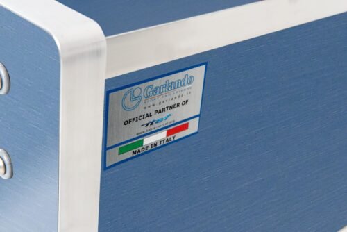 Calciobalilla G 500 WEATHERPROOF blu aste uscenti made in italy